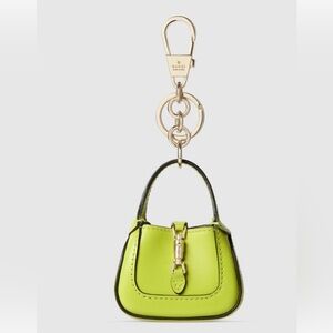 Gucci Neon Green Mini Bag Charm